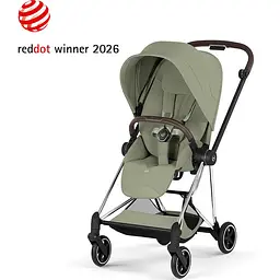 Прогулянкова коляска Cybex Mios Style 5.0 Sage Green шасі Chrome