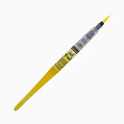Ручка-пензель з чорнилом Sennelier Ink Brush, Лимонно-жовтий (Lemon yellow)