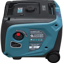 Інверторний генератор бензиновий Konner&Sohnen KS 4000iE S ATS [116930] - мініатюра 10