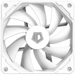 Вентилятор 120 мм ID-Cooling TF-12025-білий 120x120x25 мм 700-1800 об/хв 15.2-35.2 дБ 4-pin (PWM) 76.16CFM гідравлічний