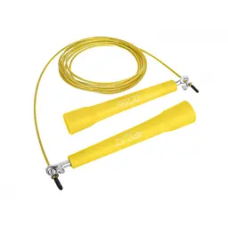 Скакалка 4FIZJO швидкісна для кросфіту Standard+ Yellow 4FJ0184 (P-5907739311535) - мініатюра 3