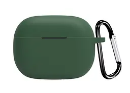 Чохол-накладка DK для Realme Buds T310 Silicone Candy Friendly з карабіном (017219) (green) - мініатюра 3