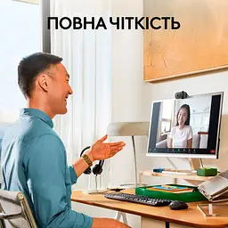 Веб-камера Logitech BRIO 100 Graphite (960-001585) [96682] - мініатюра 9