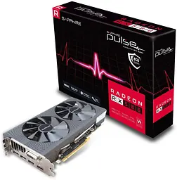 Відеокарта Sapphire AMD Radeon RX 580 8Gb Pulse (11265-05) (GDDR5, 256 bit, PCI-E 3.0 x16) Б/в - мініатюра 6