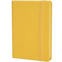 Книга записна Optima Vivella А6, 128 аркушів, лінія, жовта (O20390-05)