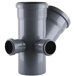 Хрестовина VSplast 2пл перех 110x110x45°+2(50x90°) (лівий та задній відвід) 000025629