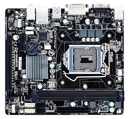 Материнська плата Gigabyte GA-H81M-S2V ( (Socket 1150, Intel H81, Micro-ATX) Б/в