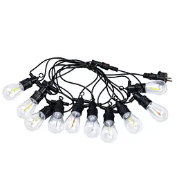 Ретро-гірлянда вулична 10 LED довжина 5 метрів, мультиколор GarlandoPro S14ML - мініатюра 18