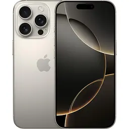 Смартфон Apple iPhone 16 Pro 512GB eSIM Natural Titanium [MYMP3] Б/В [164572]