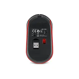 Мишка REAL-EL RM-470W Wireless/Bluetooth Dark Gray (EL123200049) - мініатюра 9