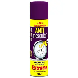 Аерозоль від комарів Anti mosquito Extreme 90412 100 мл (4820214190412)