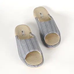 Кімнатні капці жіночі MBM My Home Mira Gray розмір 40-41 сірі (SL-18 40-41 GRAY) - мініатюра 2