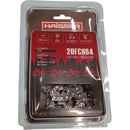 Ланцюг - 20FCH64 64 лан, 1,3'' 0,50'', крок 0,325'' Haisser Блістер