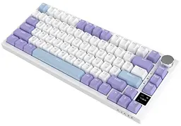 Клавіатура Ajazz AK820 PRO 75% Exploded Gift Switch White RGB (AK820PRO-G-PWB) - мініатюра 5