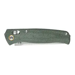 Ніж складаний туристичний SRM Medal 255L-MG3 82 мм 140Cr Micarta зелений - мініатюра 8
