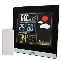 Метеостанція Technoline WS6448 Black (WS6448) - мініатюра 2