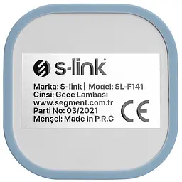 Ліхтар акумуляторний S-link SL-F141 1W Led 1200mAh Rechargeable Touch On/Off Блакитний - мініатюра 4