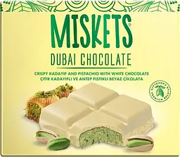 Шоколад Дубайський Miskets Dubai Chocolate 100 г