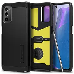 Чохол протиударний із підставкою Spigen Tough Armor ACS01422 для Samsung Galaxy Note 20 (6.7") Black