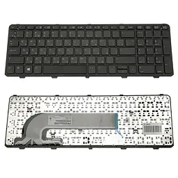 Клавіатура для ноутбука HP (ProBook: 450 455 470) rus чорний (15.6)