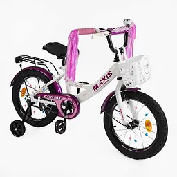 Велосипед дитячий 20" Corso Maxis CL-20460 кошик, прикраси, зібраний 75%