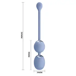 Вагінальні кульки Pretty Love Willie chaser 6, Blue, Wireless remote control PRETTY LOVE BI-014548W-A5 100023 - мініатюра 5