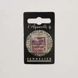 Акварельна фарба Sennelier, полукювета, S1, Капут Мортум (Caput Mortum)