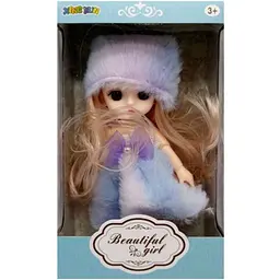 Дитяча іграшкова лялька Bambi 1361-1 шарнірна, розмір 15 см