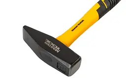 Молоток слюсарний MasterTool 1000г рукоятка фібергласс - мініатюра 3