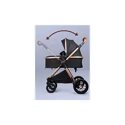 Коляска Kidilo 3в1 H2D (Black) (1111556) - мініатюра 4