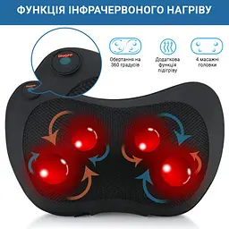 Масажна подушка Inspire 051P Чорний - мініатюра 2