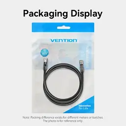 Патч-корд 8м, UTP cat 6 RJ-45 black Vention (IBEBK) - мініатюра 3
