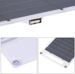 Одинарна сонячна панель L1658 8W + USB Зарядний пристрій - мініатюра 7