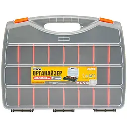 Органайзер для зберігання дрібних деталей з ручкою Mastertool 79-3128 480 х 380 х 80 мм