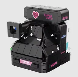 Конструктор  фотоапарат Zhegao  Instant camera камера для дітей та дорослих  478 деталей - мініатюра 3