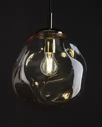 Підвісний світильник, люстра TK Lighting 10083 Sol E27 1x15W IP20 бурштиновий - мініатюра 2