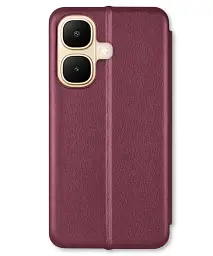 Чохол до мобільного телефона BeCover Exclusive Infinix Smart 10 (X6725) Red Wine (715014) - мініатюра 3