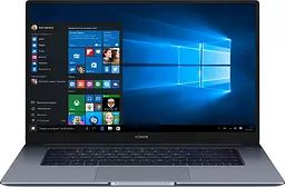 Honor MagicBook X 15 (BBR-WAI9A) Space Grey, Windows 11 Home [QWERTY, англійська клавіатура, не оригінальна коробка]