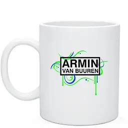 Кухоль GeekLand Armin Van Buuren Армін ван Бюрен 02,01.635 330 мл білий - мініатюра 2