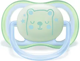 Пустушка Philips Avent Ultra Air Нічна, 0-6 міс, 2 шт. (SCF376/11) - мініатюра 3