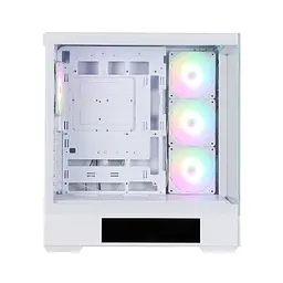 Zalman Корпус P40 DS без БЖ, 2xUSB3.0, 1x Type C, 3x120мм ARGB Reverse, 1x120мм ARGB, VGA 420мм, LCS ready, TG Side/Front Panel, Display, ATX, білий - мініатюра 7