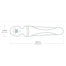 Вібратор Lovense Domi 2 Mini Wand Black SO4089 [104662] - мініатюра 4