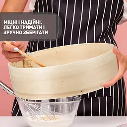 Сито дерев'яне з капроновою сіткою (набір з 10 шт.), Kitchette Бежевий 84193 - мініатюра 6