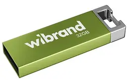 Флеш накопичувач USB 32Gb Wibrand Chameleon, Light зелений, USB 2.0 (WI2.0/CH32U6LG)