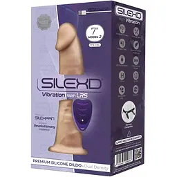 Фалоімітатор з вібрацією SilexD Henry Vibro Flesh - мініатюра 3