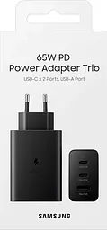 Зарядний пристрій Samsung 65 W Trio (EP-T6530NBEGEU) чорний - мініатюра 2