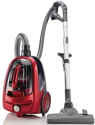 Пилосос Gorenje VCE03SPRCY, Red, 800W, всмоктування 198W, безмішковий, сухе прибирання, об'єм 1.7л, телескопічна трубка, турбощітка, універсальна щітка, подвійний HEPA фільтр