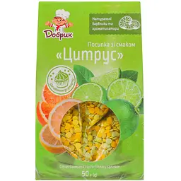 Посипка кондитерська фігурна Добрик Цитрус 50 г