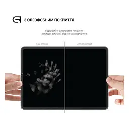 Скло захисне Armorstandart Glass.CR Samsung Galaxy Tab S9 (SM-X710/X716B/X718U) Clear (ARM69745) - мініатюра 3