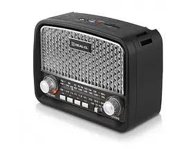 Радиоприемник портативный REAL-EL X520 Black - мініатюра 3